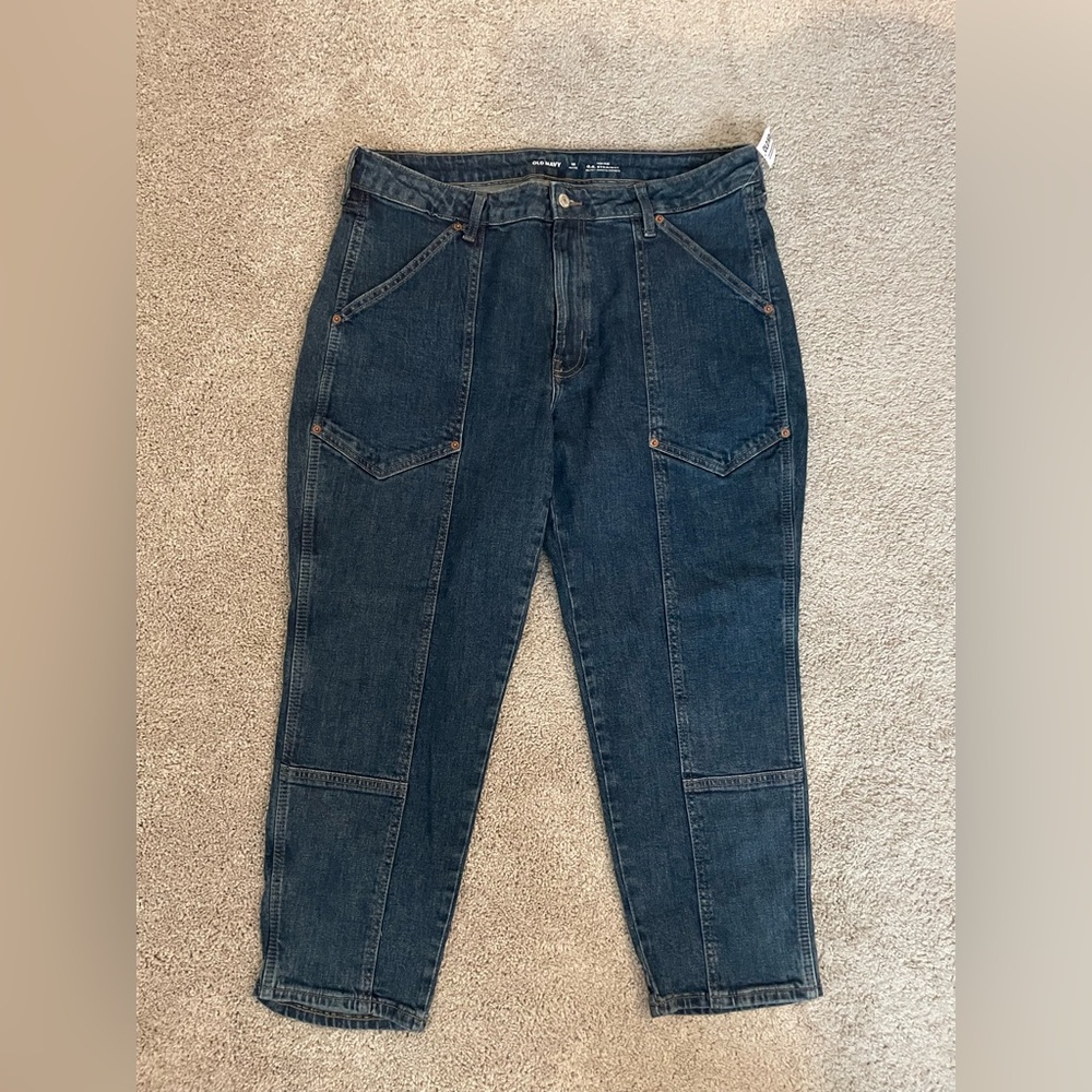Old Navy Hi Rise O.G. Straight Jeans NWT 16 Petite